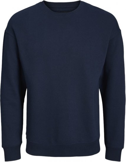 Jack & Jones BRADLEY Sweatshirt Navy Blazer - Herren-sweater und -hoodies - Herren-Sweater und -Hoodies in großen Größen