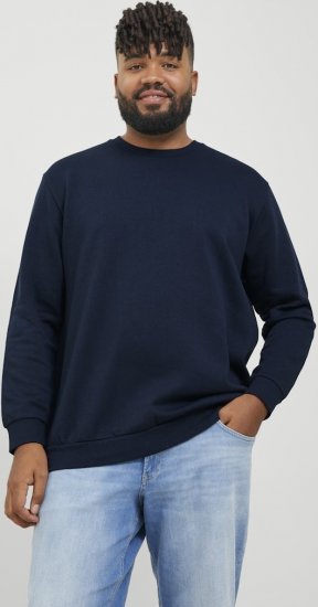 Jack & Jones BRADLEY Sweatshirt Navy Blazer - Herren-sweater und -hoodies - Herren-Sweater und -Hoodies in großen Größen
