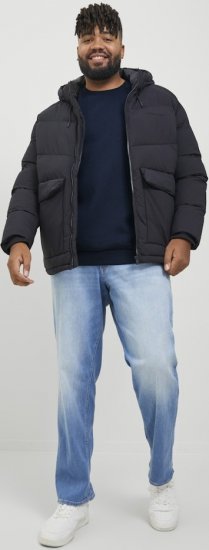 Jack & Jones BRADLEY Sweatshirt Navy Blazer - Herren-sweater und -hoodies - Herren-Sweater und -Hoodies in großen Größen