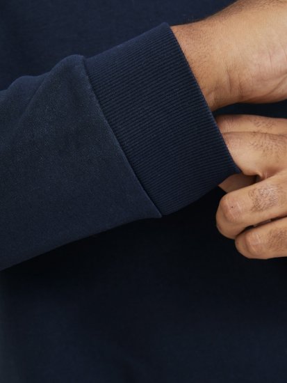 Jack & Jones BRADLEY Sweatshirt Navy Blazer - Herren-sweater und -hoodies - Herren-Sweater und -Hoodies in großen Größen