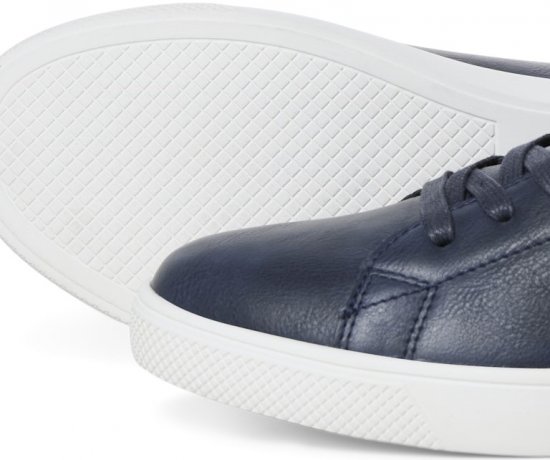 Jack & Jones Bosley Sneakers Navy Blazer/Red Dahlia - Herrenschuhe 40-52 - 