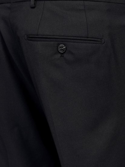 Jack & Jones SOLARIS Trousers Black - Herrenanzüge und -blazer - Herrenanzüge und -blazer in großen Größen