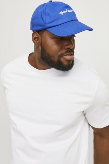 Jack & Jones BRADLEY T-Shirt White - Herren-T-Shirts - Herren-T-Shirts in großen Größen