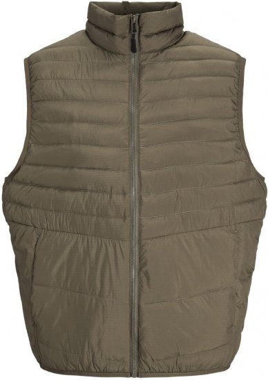 Jack & Jones STATE Vest Brown - Herren jacken - Herren Jacken in großen Größen