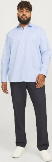Jack & Jones ARMA LS Shirt Cashmere Blue - Herrenhemden - Herrenhemden in großen Größen