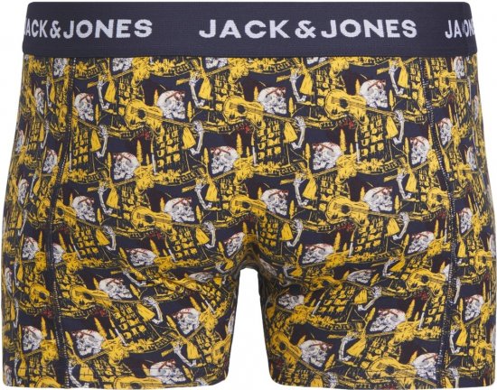 Jack & Jones SKULLROCK Trunks 3-Pack Navy Blazer - Herrenunterwäsche & bademode - Herrenunterwäsche & Bademode in großen Größen