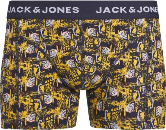 Jack & Jones SKULLROCK Trunks 3-Pack Navy Blazer - Herrenunterwäsche & bademode - Herrenunterwäsche & Bademode in großen Größen