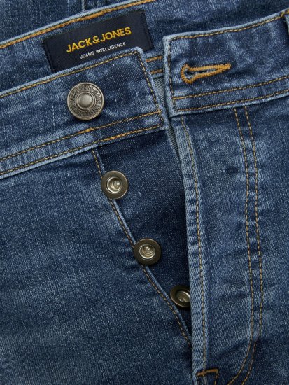Jack & Jones JJIGLENN JJORIGINAL SQ 013 Jeans Blue Denim - Herren-jeans & -hosen - Herren-Jeans & -Hosen in großen Größen