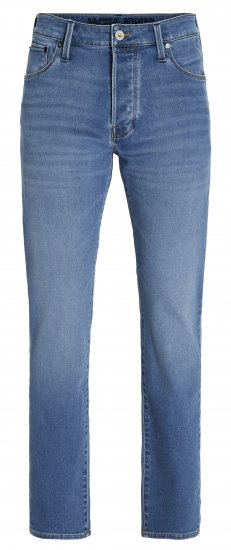 Jack & Jones JJIMIKE JJICON I.K. SQ 027 Jeans Blue Denim - Herren-jeans & -hosen - Herren-Jeans & -Hosen in großen Größen