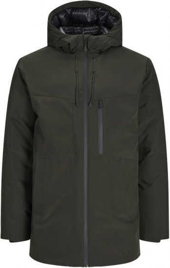 Jack & Jones PAYNE Windproof Parka Green - Herren jacken - Herren Jacken in großen Größen