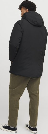 Jack & Jones PAYNE Windproof Parka Black - Herren jacken - Herren Jacken in großen Größen