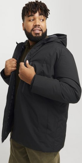 Jack & Jones PAYNE Windproof Parka Black - Herren jacken - Herren Jacken in großen Größen