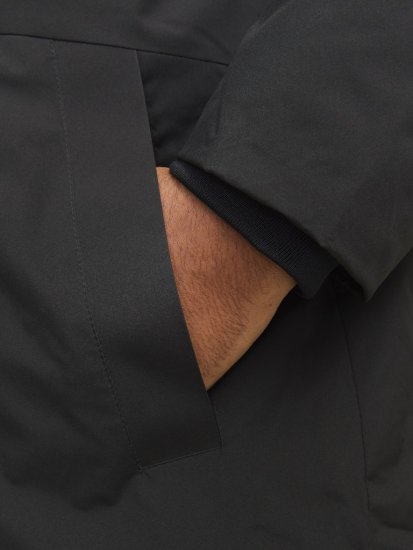 Jack & Jones PAYNE Windproof Parka Black - Herren jacken - Herren Jacken in großen Größen