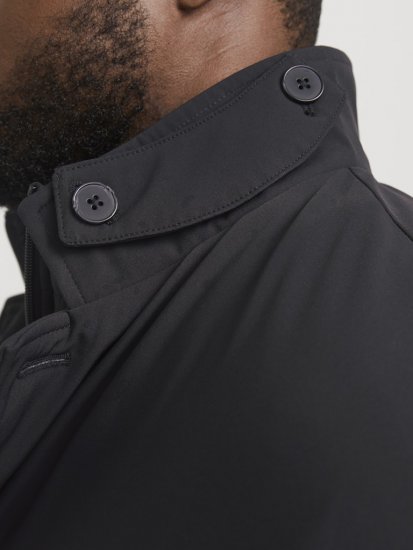Jack & Jones REMY Windproof Water-resistant Softshell Jacket Black - Herren jacken - Herren Jacken in großen Größen