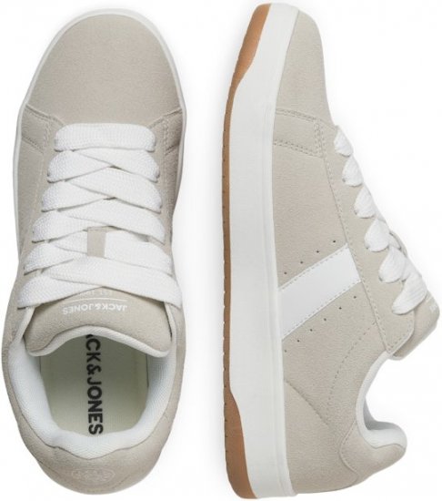 Jack & Jones Miles SYN Suede Sneakers Beige - Herrenschuhe 40-52 - 