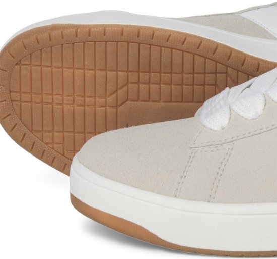 Jack & Jones Miles SYN Suede Sneakers Beige - Herrenschuhe 40-52 - 