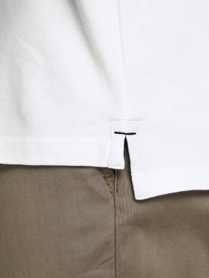 Jack & Jones PAULOS Short Sleeve Polo White/PS - Polo-shirts für herren - Polo-Shirts für Herren in großen Größen