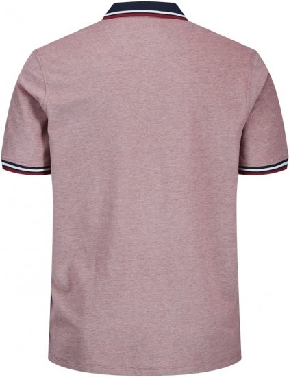 Jack & Jones PAULOS Short Sleeve Polo Rio Red/PS - Polo-shirts für herren - Polo-Shirts für Herren in großen Größen