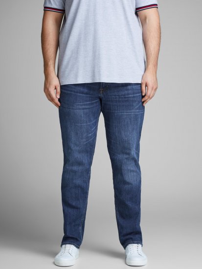Jack & Jones TIM ORIGINAL CB 814 Jeans Blue Denim - Herren-jeans & -hosen - Herren-Jeans & -Hosen in großen Größen