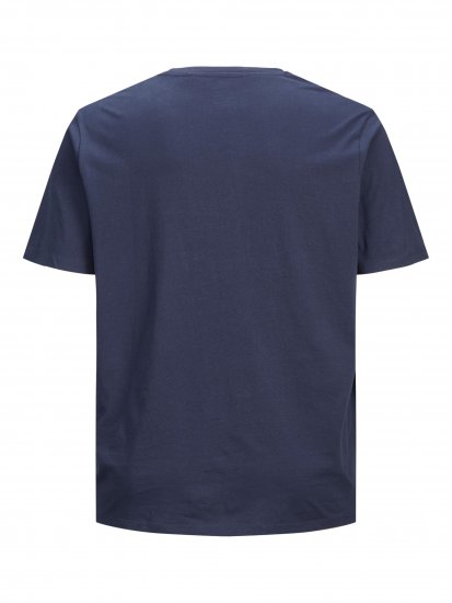 Jack & Jones Organic Basic T-shirt Navy Blazer - Herren-T-Shirts - Herren-T-Shirts in großen Größen