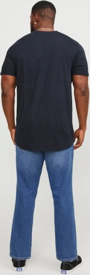 Jack & Jones NOA Crew Neck T-Shirt Navy Blazer - Herren-T-Shirts - Herren-T-Shirts in großen Größen