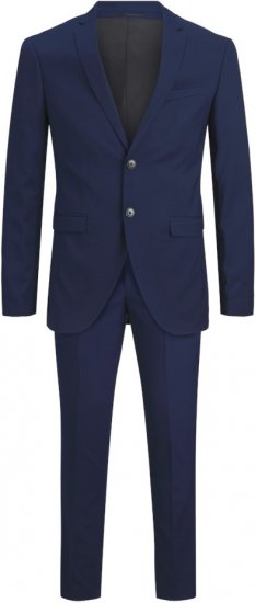 Jack & Jones FRANCO Suit Medieval Blue - Herrenanzüge und -blazer - Herrenanzüge und -blazer in großen Größen