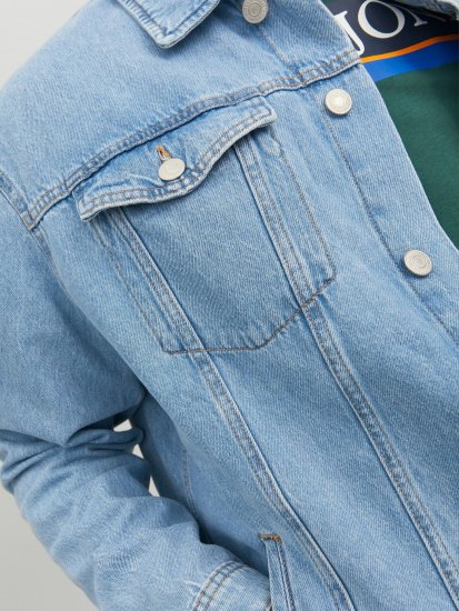 Jack & Jones JJIJEAN Denim jacket Blue Denim - Herren jacken - Herren Jacken in großen Größen