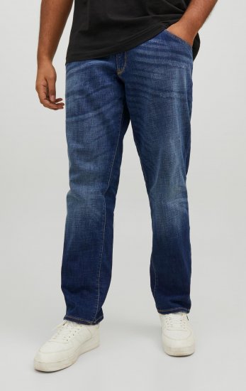 Jack & Jones GLENN FOX GE 348 Jeans Blue Denim - Herren-jeans & -hosen - Herren-Jeans & -Hosen in großen Größen