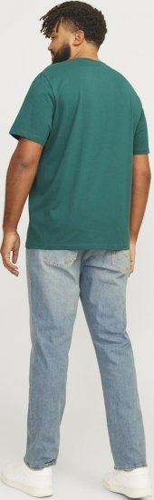 Jack & Jones STAR T-Shirt Deep Teal - Herren-T-Shirts - Herren-T-Shirts in großen Größen