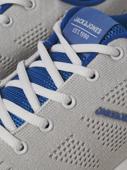 Jack & Jones Croxley Sneakers Grey/Monaco Blue - Herrenschuhe 40-52 - 