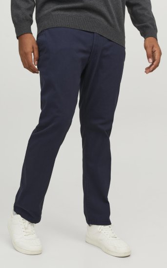 Jack & Jones JPSTMARCO JJDAVE Chinos Navy Blazer - Herren-jeans & -hosen - Herren-Jeans & -Hosen in großen Größen