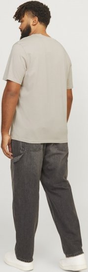 Jack & Jones LEGACY BLOCKING T-Shirt Beige - Herren-T-Shirts - Herren-T-Shirts in großen Größen