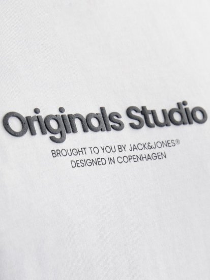 Jack & Jones ESTERBRO T-Shirt Bright White - Herren-T-Shirts - Herren-T-Shirts in großen Größen
