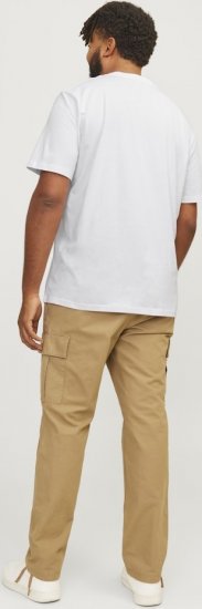 Jack & Jones ESTERBRO T-Shirt Bright White - Herren-T-Shirts - Herren-T-Shirts in großen Größen