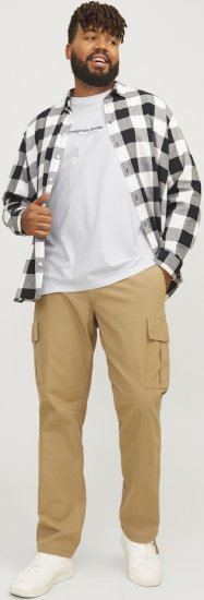 Jack & Jones ESTERBRO T-Shirt Bright White - Herren-T-Shirts - Herren-T-Shirts in großen Größen