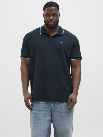 Jack & Jones AUSTIN PLAY Polo Dark Blue - Polo-shirts für herren - Polo-Shirts für Herren in großen Größen