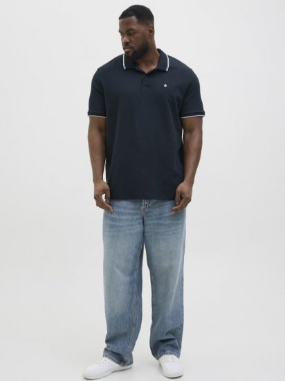 Jack & Jones AUSTIN PLAY Polo Dark Blue - Polo-shirts für herren - Polo-Shirts für Herren in großen Größen