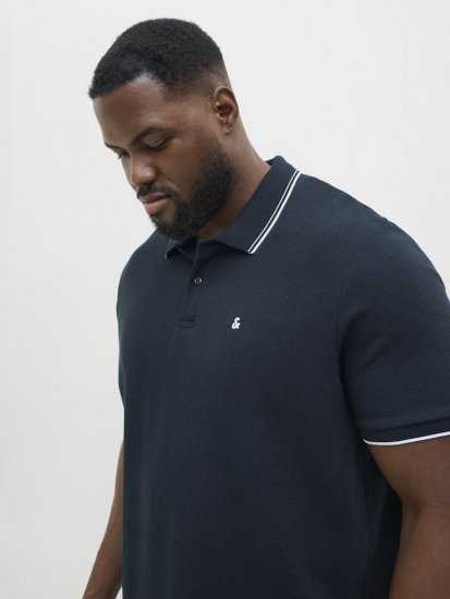 Jack & Jones AUSTIN PLAY Polo Dark Blue - Polo-shirts für herren - Polo-Shirts für Herren in großen Größen