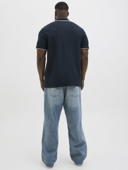 Jack & Jones AUSTIN PLAY Polo Dark Blue - Polo-shirts für herren - Polo-Shirts für Herren in großen Größen