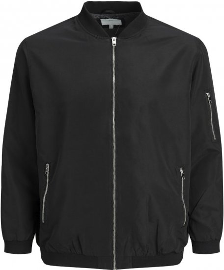 Jack & Jones RUSH Bomber Jacket Black - Herren jacken - Herren Jacken in großen Größen