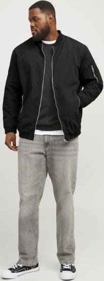 Jack & Jones RUSH Bomber Jacket Black - Herren jacken - Herren Jacken in großen Größen