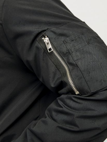 Jack & Jones RUSH Bomber Jacket Black - Herren jacken - Herren Jacken in großen Größen