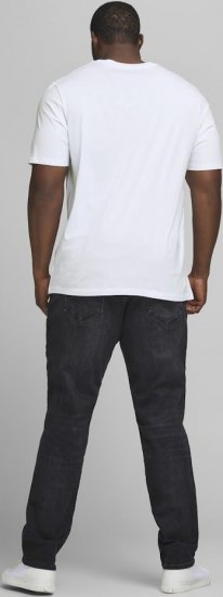 Jack & Jones JJECORP LOGO T-Shirt White - Herren-T-Shirts - Herren-T-Shirts in großen Größen