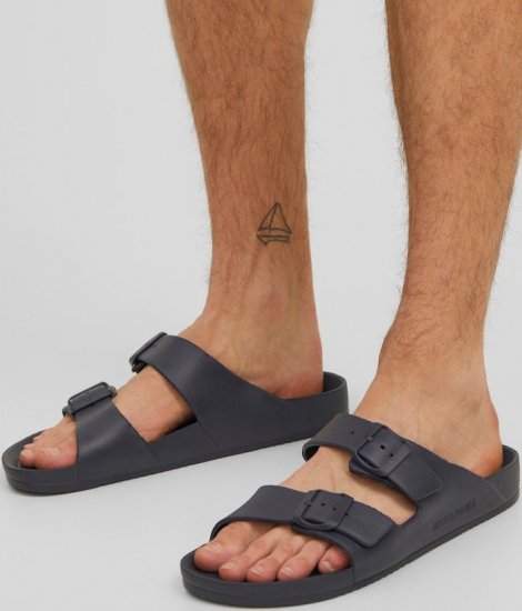 Jack & Jones Croxton Moulded Sandals Black - Herrenschuhe 40-52 - 