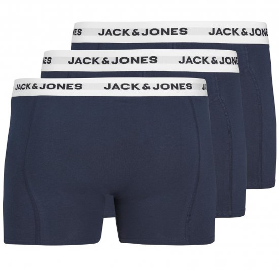 Jack & Jones JACBASIC Boxers 3-pack Navy - Herrenunterwäsche & bademode - Herrenunterwäsche & Bademode in großen Größen