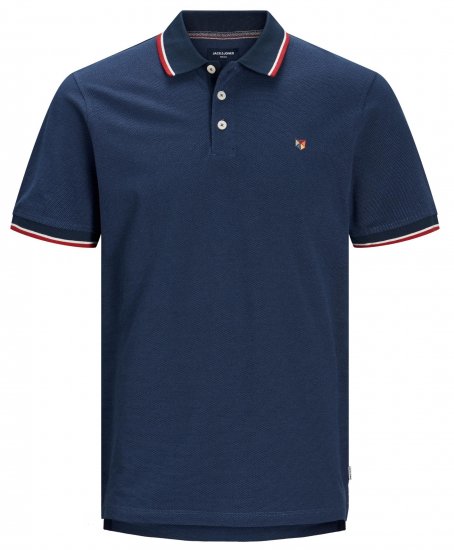 Jack & Jones JPRWINBLU Poloshirt Navy Blazer - Polo-shirts für herren - Polo-Shirts für Herren in großen Größen