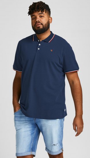 Jack & Jones JPRWINBLU Poloshirt Navy Blazer - Polo-shirts für herren - Polo-Shirts für Herren in großen Größen