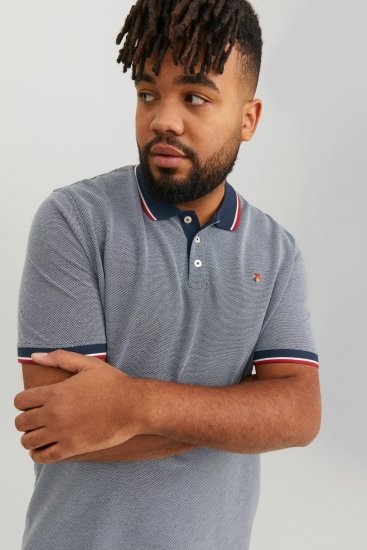 Jack & Jones JPRWINBLU Poloshirt Mood Indigo - Polo-shirts für herren - Polo-Shirts für Herren in großen Größen