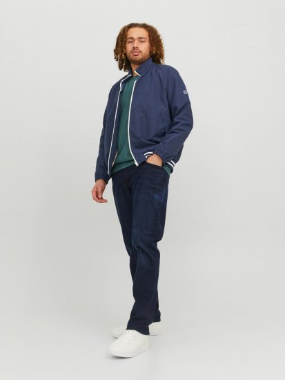 Jack & Jones JORLUKE Light Bomber Jacket Navy - Herren jacken - Herren Jacken in großen Größen