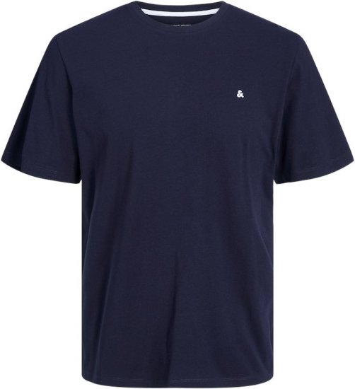 Jack & Jones PAULOS T-Shirt Navy Blazer - Herren-T-Shirts - Herren-T-Shirts in großen Größen